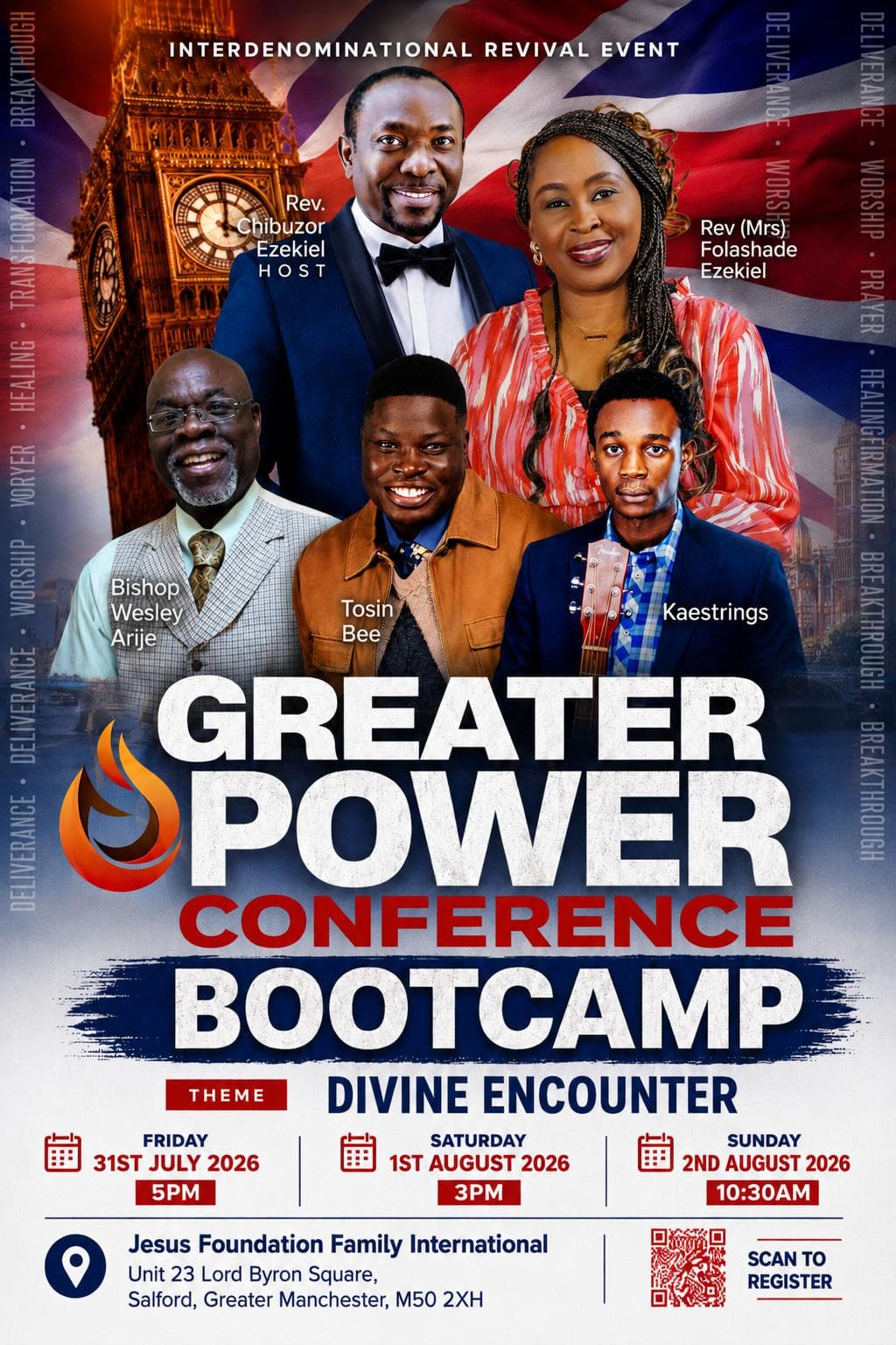 Greater Power Conference Bootcamp Manchester 2026
